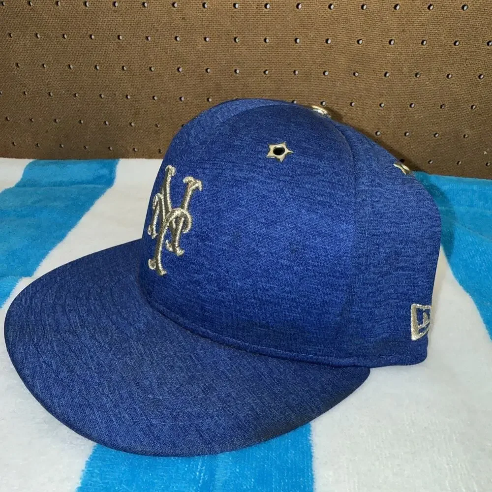 New York Mets New Era 2017 MLB All-Star Game 59FIFTY Fitted Hat -Heathered Royal
